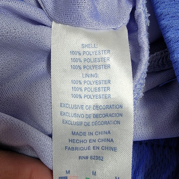 Champion Active Shorts Blue Girl's Size Medium - Picture 6 of 7